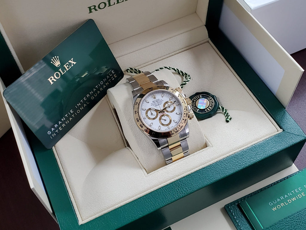 RLX Daytona Stainless Steel Yellow Gold