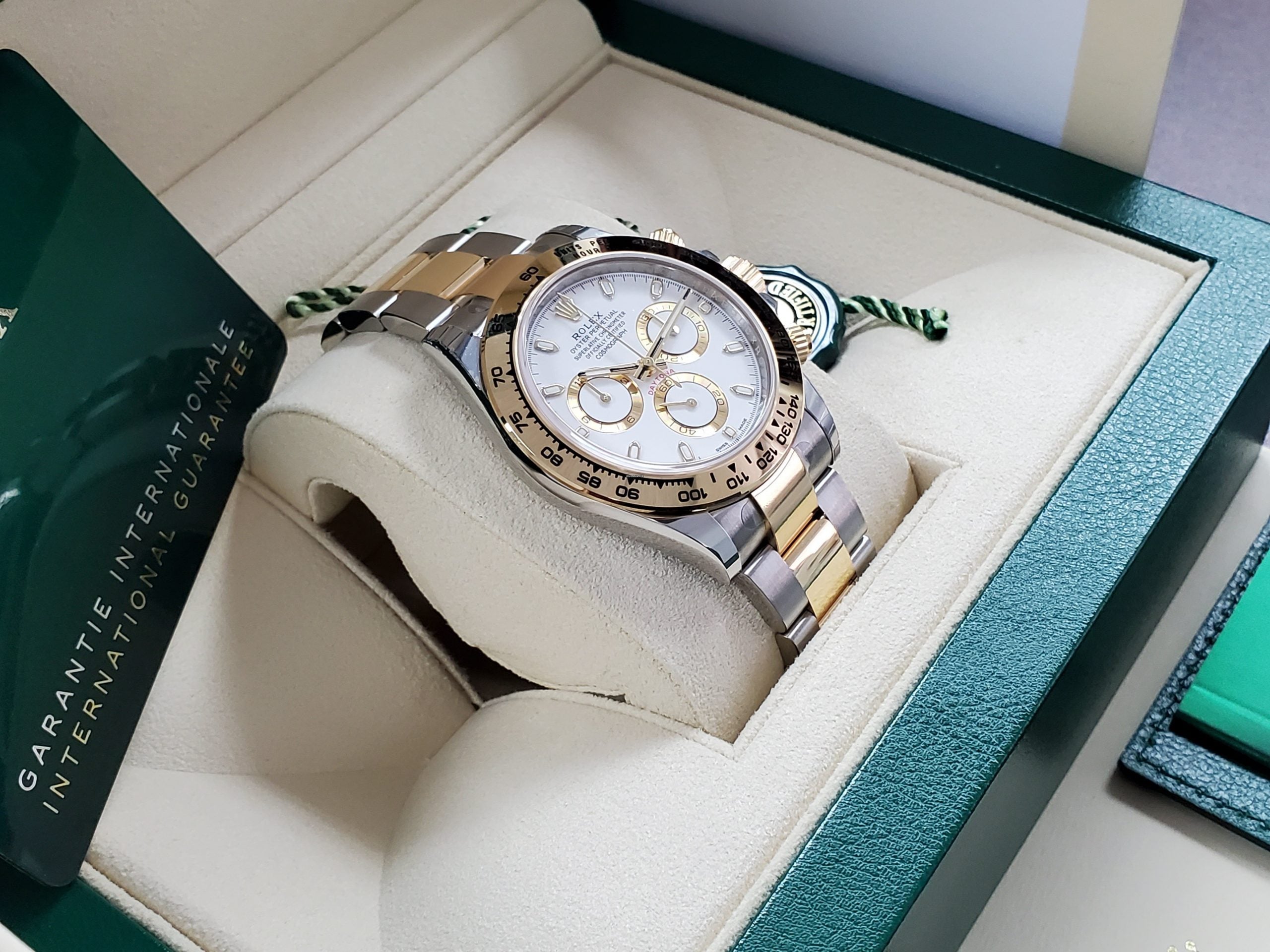 RLX Daytona Stainless Steel Yellow Gold