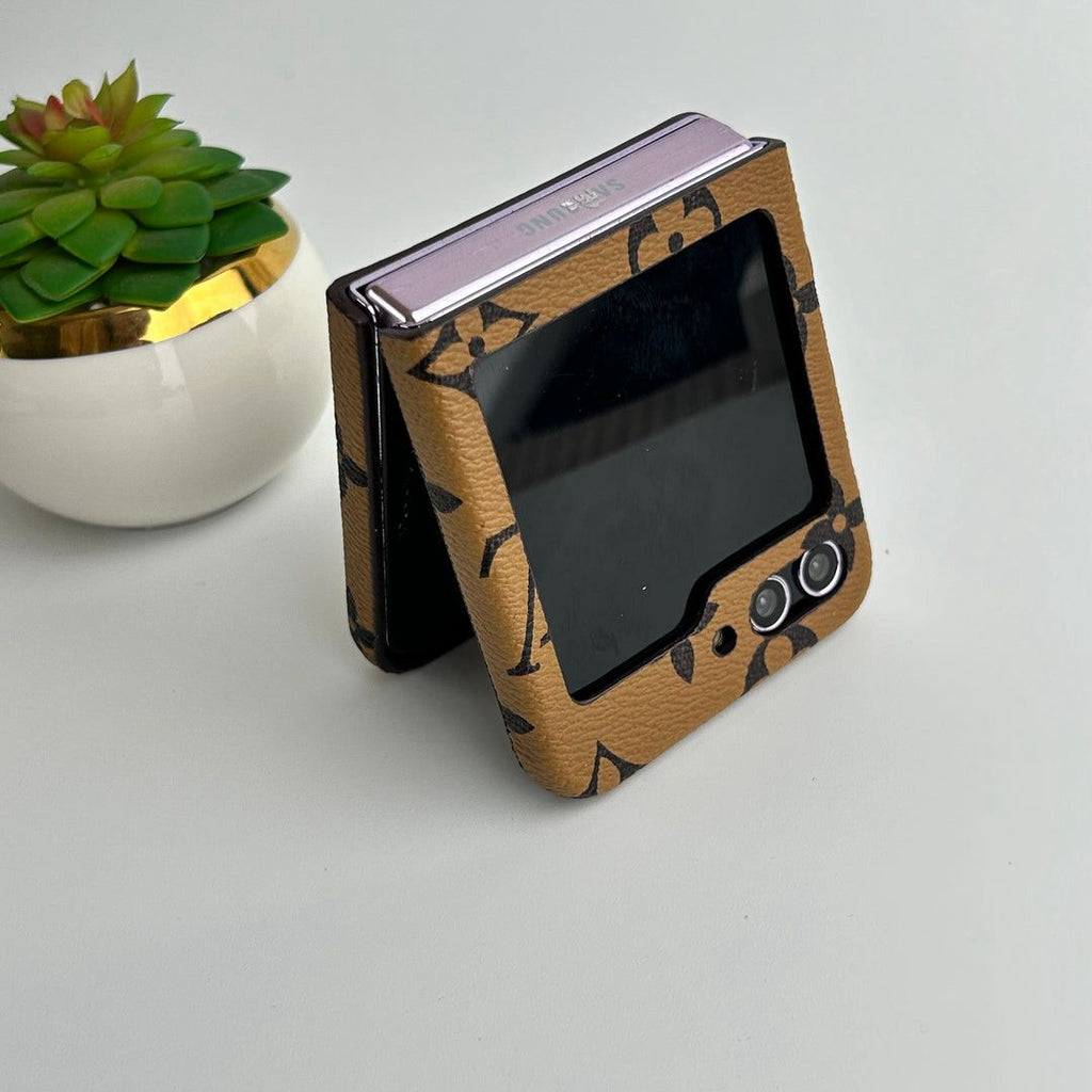 Premium Pattern Leather Case
