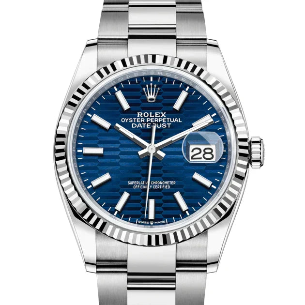 RLX Day-Just Bleu Vif Cannelé