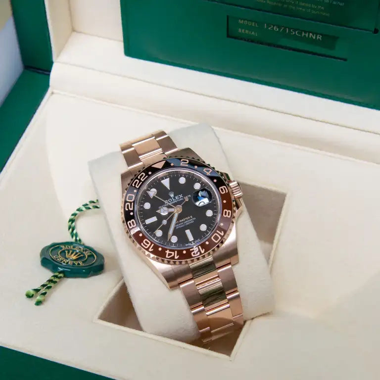 GMT-Master II ‘Rootbeer’ Everose Gold Oyster