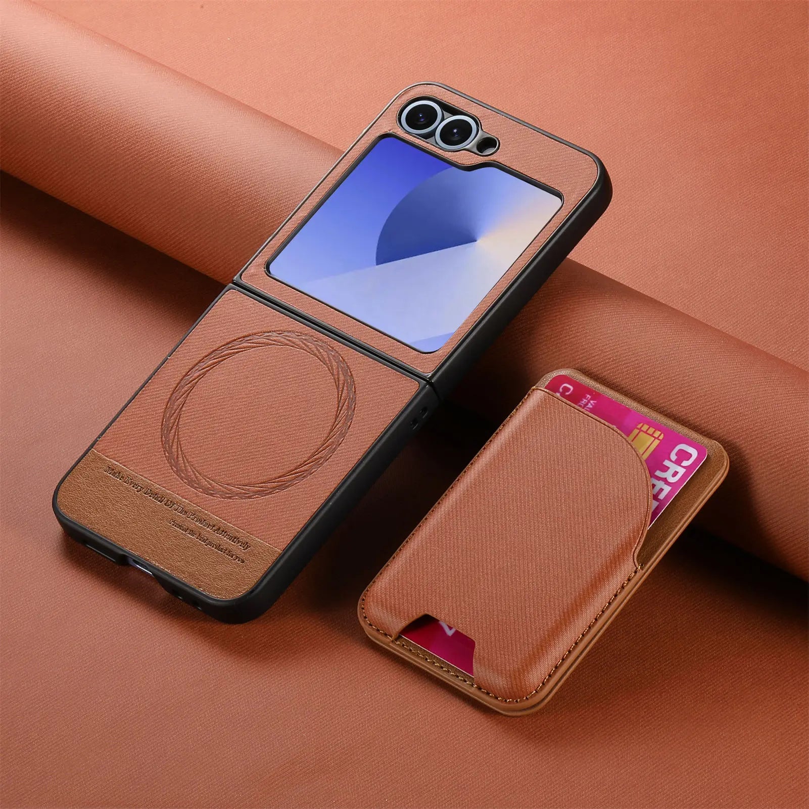 Samsung Z Flip Detachable Wallet Case