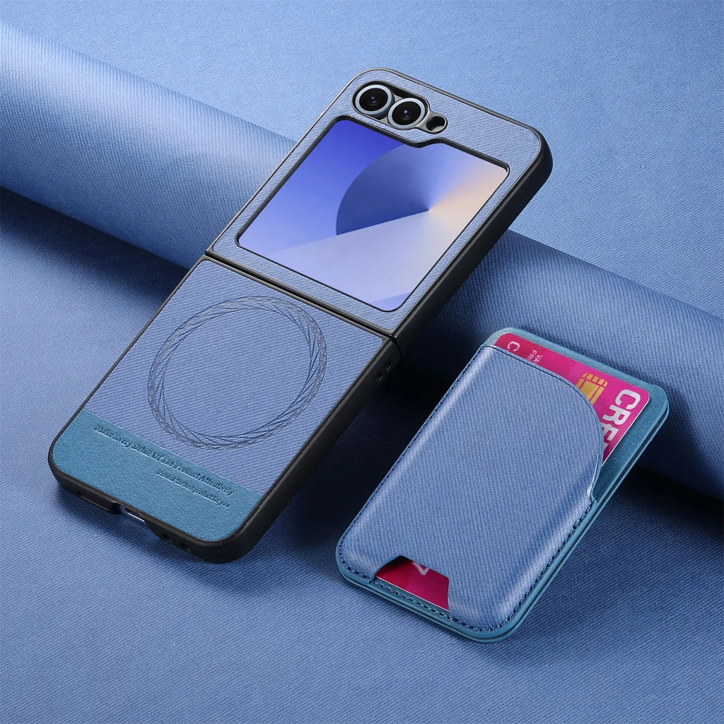 Samsung Z Flip Detachable Wallet Case
