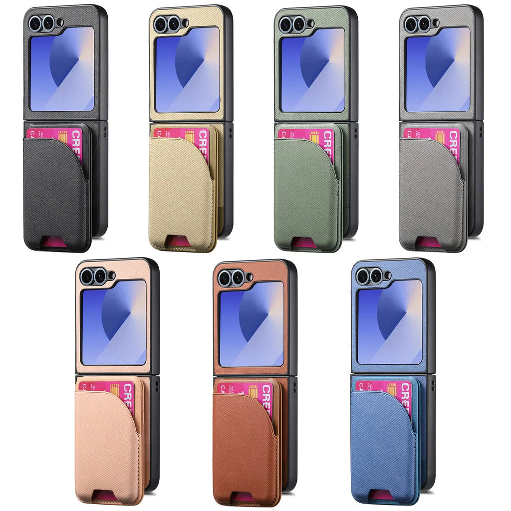 Samsung Z Flip Detachable Wallet Case