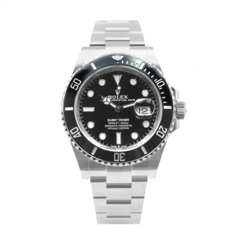 Submariner Date Steel Ceramic Bezel Black
