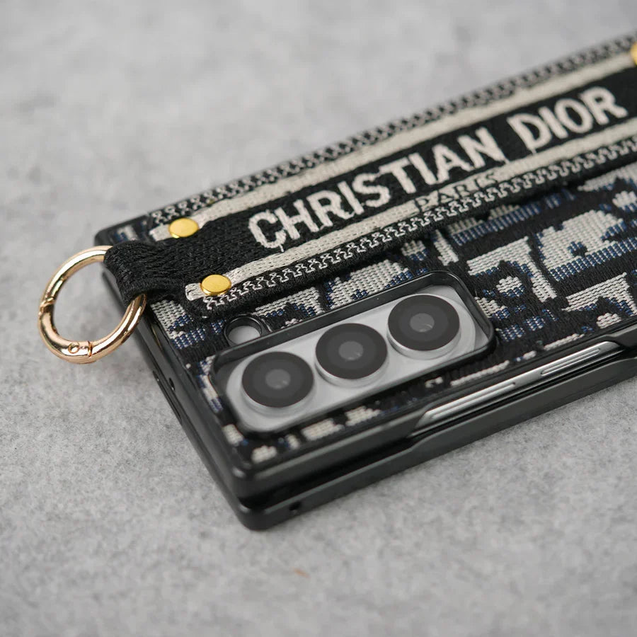 Luxury Fabric Strap Case