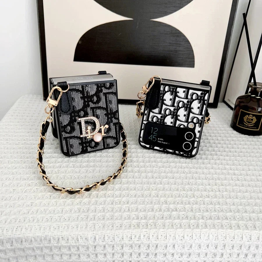 Luxury Crossbody Chain Case-Elegant Pattern