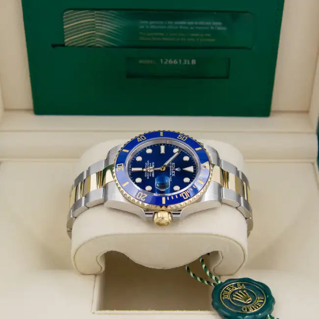 Submariner Date 41mm Two Tone Blue Dial